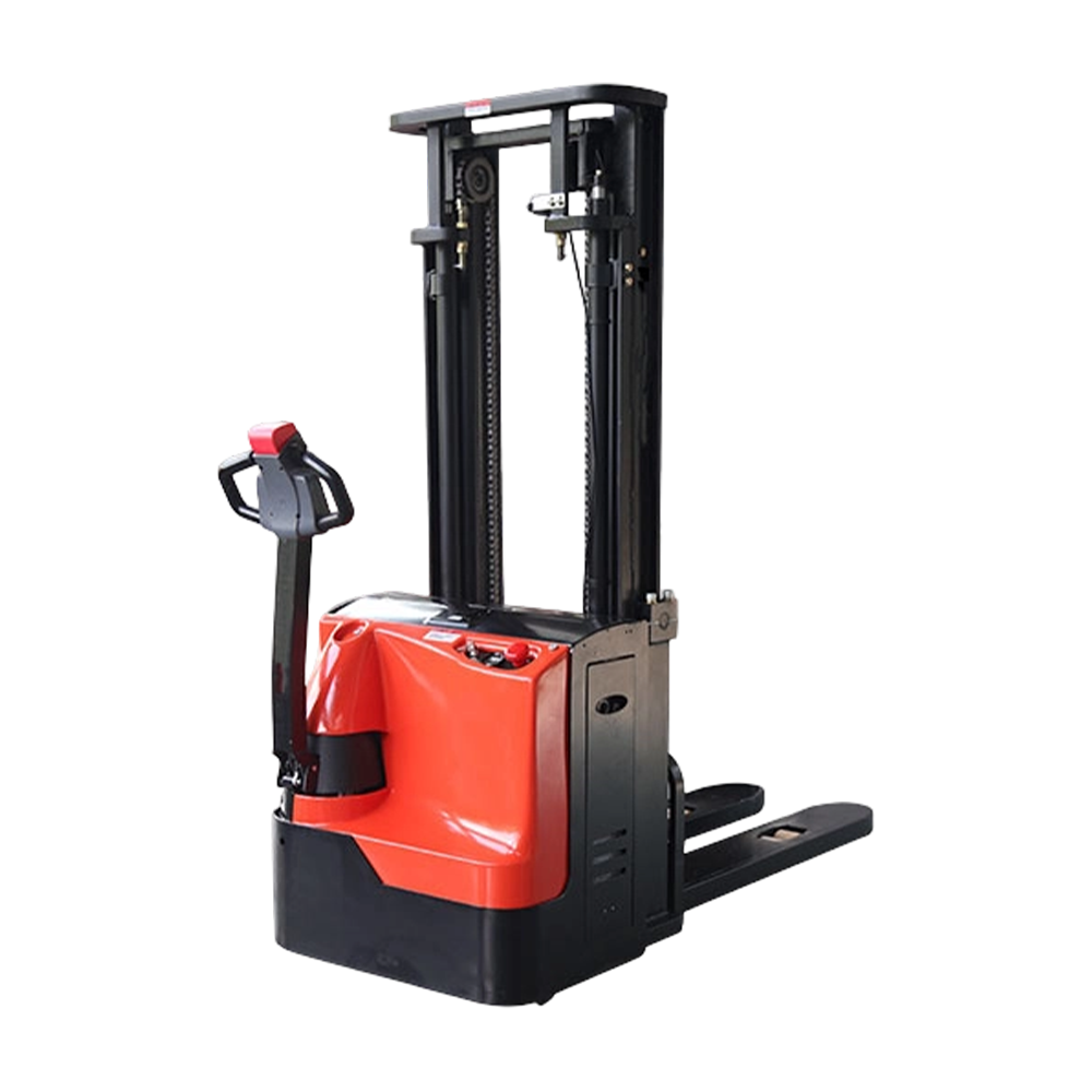 Equipamento de armazém Empilhador elétrico de bateria de íon de lítio de 2 toneladas