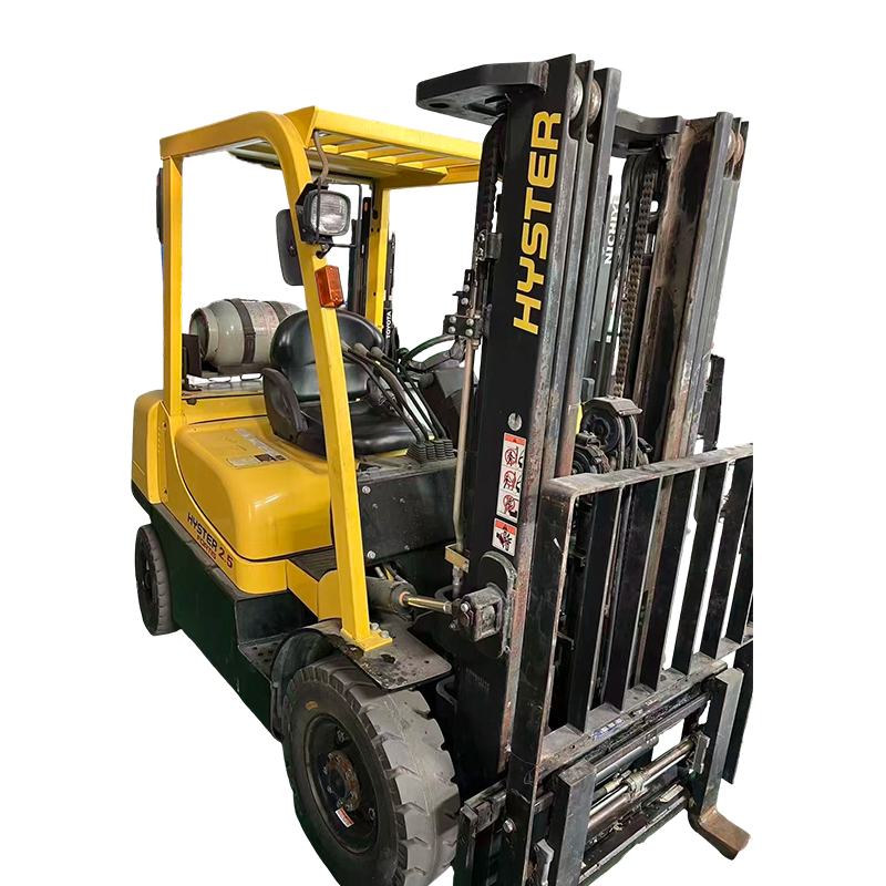 Empilhadeira Hyster GLP usada de 2,5 toneladas com posicionador de garfo Empilhadeira Hyster GLP usada de 2,5 toneladas com posicionador de garfo