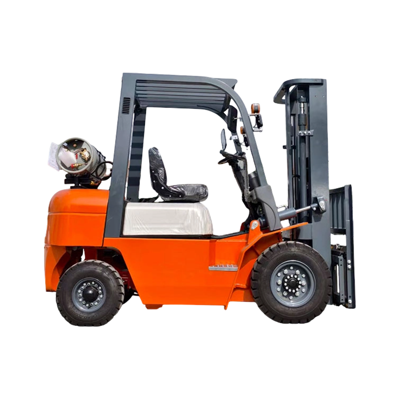 Empilhadeira a gás GLP de 2 toneladas com motor Nissan K25 e deslocador lateral